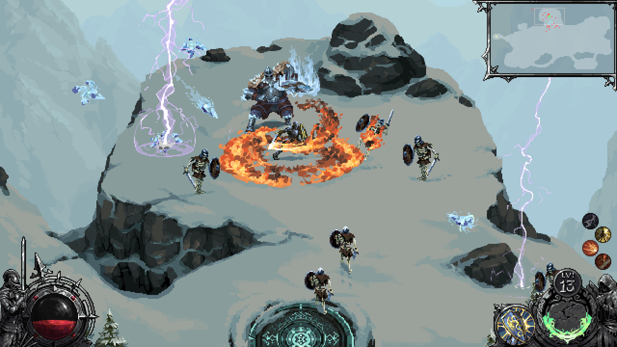FrivolousKnight's tweet image. Working on a pixel art action-roguelike called Echoes of Ruin!