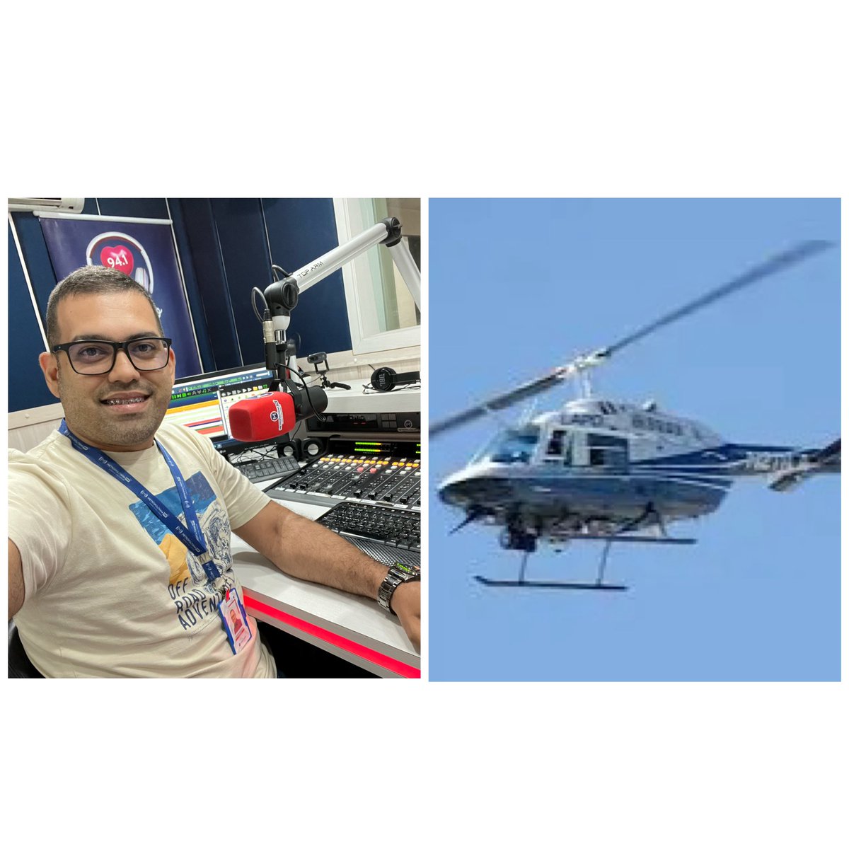 AdrianoLuizLoc's tweet photo. Gerações futuras jamais vão saber a relação entre essas duas imagens. 🥲📻🚁

#trend #geracoesfuturas #imagens https://t.co/mfEQ0xxyrw