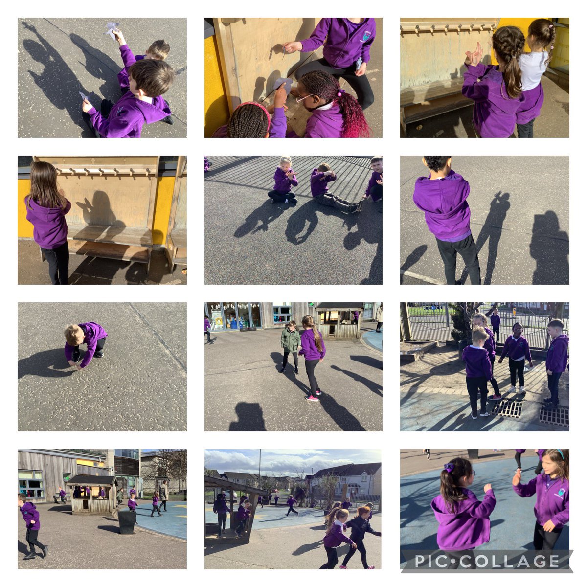 As part of STEM week we explored how shadows are formed. We made our own puppets and with a sunny afternoon in our favour took them out to create our own shadow puppet show. We also had fun making shadows with our bodies and enjoyed playing shadow tig with @KPS_Primary2G