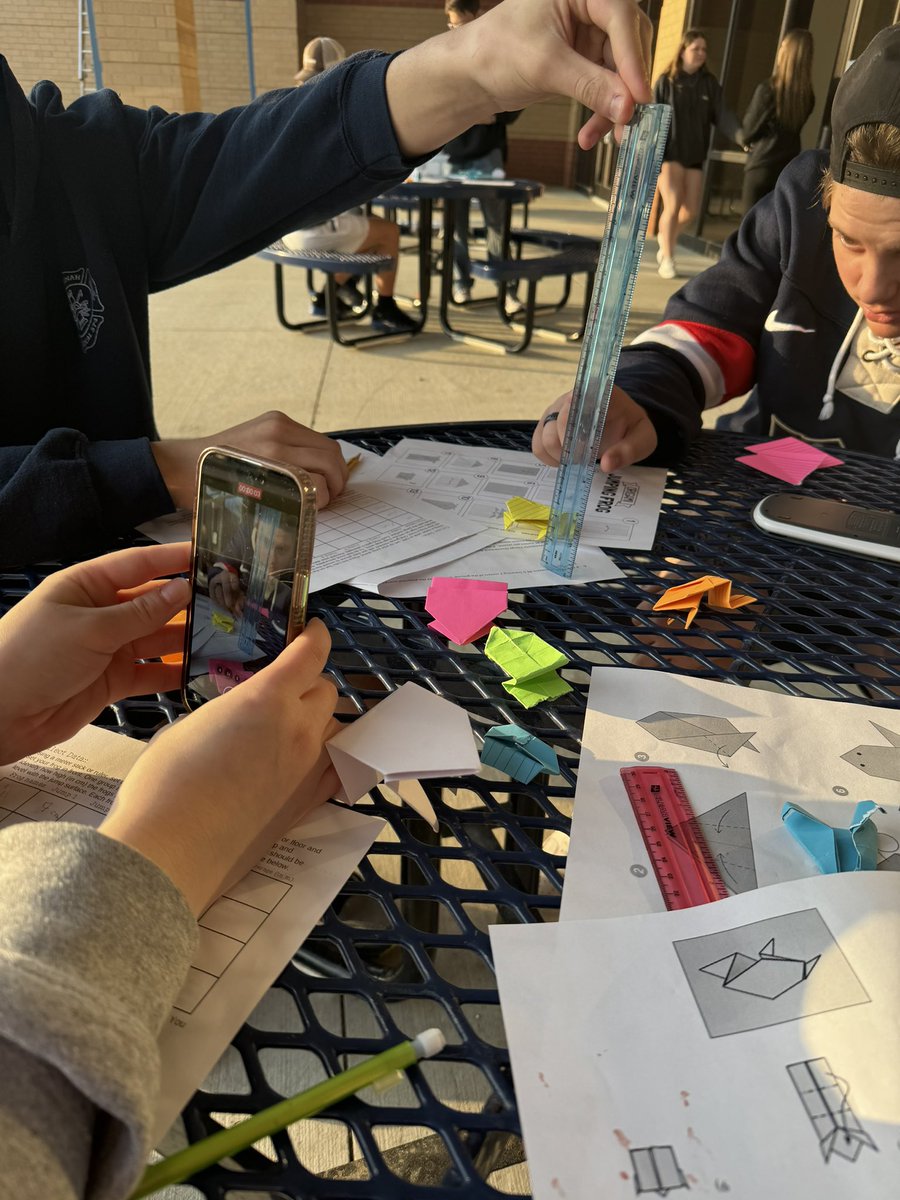 holcombsclass's tweet photo. Today’s PNPS lab meant taking some froggies outside to leap out their ENERGY! Each frog had a name and distinct personality, but they definitely showed their POTENTIAL and were a blast to calculate with. https://t.co/1qfJ8jOQzo