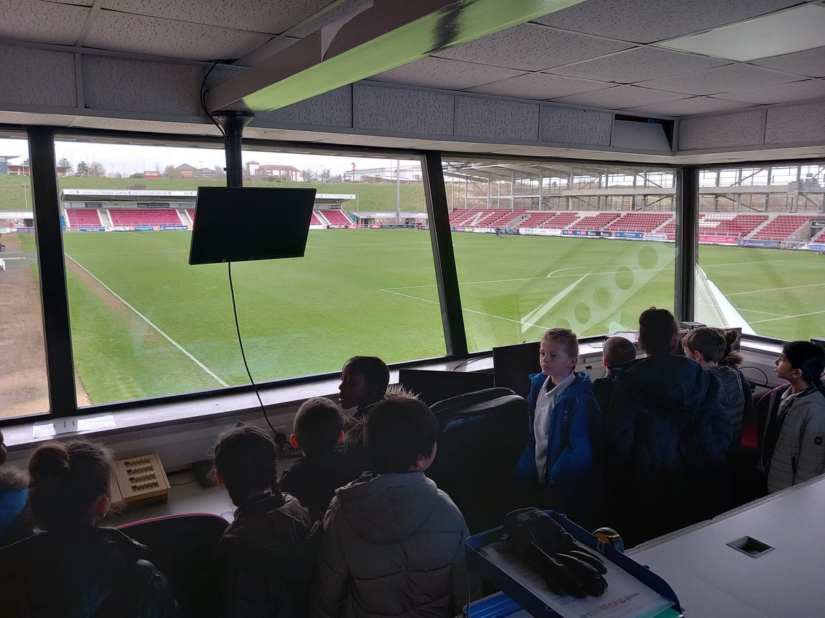 📐 We hosted a Tri-Club Day at Sixfields Stadium today!

Staff from <a href="/SaintsFdation/">Northampton Saints Foundation</a> and @SteelbacksITC delivered sessions alongside our staff.

<a href="/DelaprePrimary/">Headteacher</a> | <a href="/EHPS_primary/">East Hunsbury Primary School</a> | <a href="/PinehamBarns/">Pineham Barns</a> | <a href="/WoottonParkSch/">Wootton Park School</a> | <a href="/WoottonPrimary/">Wootton Primary</a> | #ConnectingCommunities | #ShoeArmy 👞
