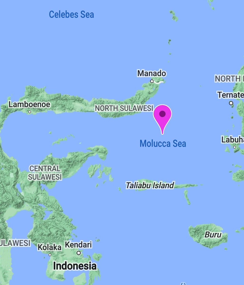 Another strong earthquake! This time, a magnitude 6.2 Earthquake - Molucca Sea, 193 km south of Manado, North Sulawesi, Indonesia 🇮🇩 
| 14 March 2024 |
#earthquake #MoluccaSea #Indonesia