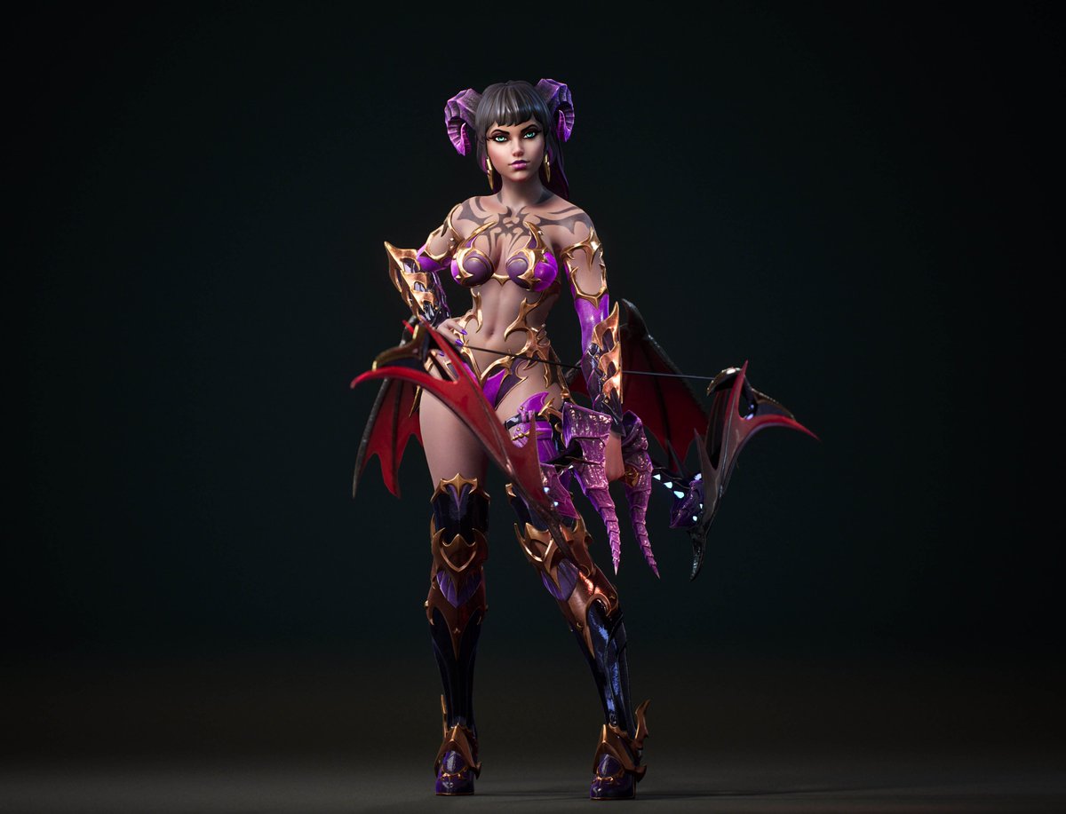 Try as you might but you can't resist her seduction! Nightstalker Neith heads to SMITE 1 and 2 as a part of the Deluxe SMITE 2 Founder's Edition!