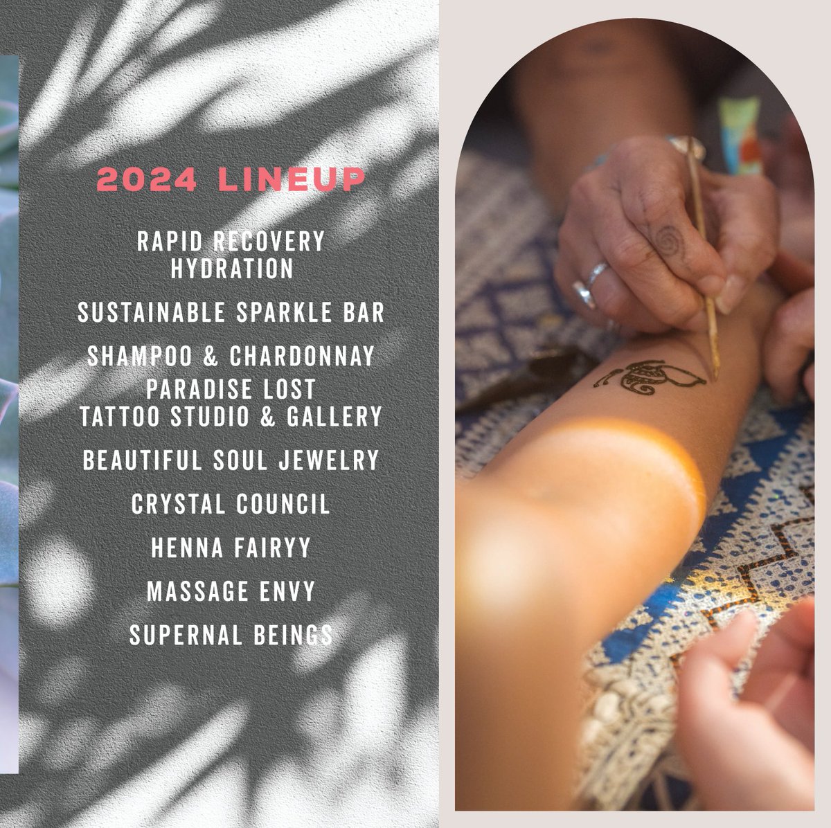 The Spa Menu is here ✨ Book your treatments in advance: bottlerocknapavalley.com/spa/ Massages, hydration therapy, hairstyling, permanent tattoos, and more are available. The spa is open to guests of all ticket levels 💆‍♀️