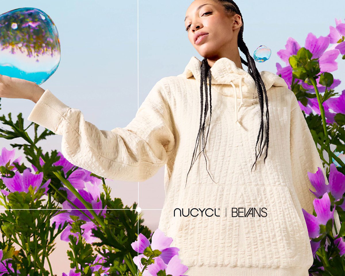 The Nucycl® I Bevans 360 Hoodie just launched.

Produced in the USA, made from textile waste earmarked for landfills, and fully recyclable, Evrnu sets a new standard for zero-waste fashion.

Fast Company shares more: t.ly/0E2WI <a href="/futureofapparel/">Evrnu®</a> #SustainableFashion