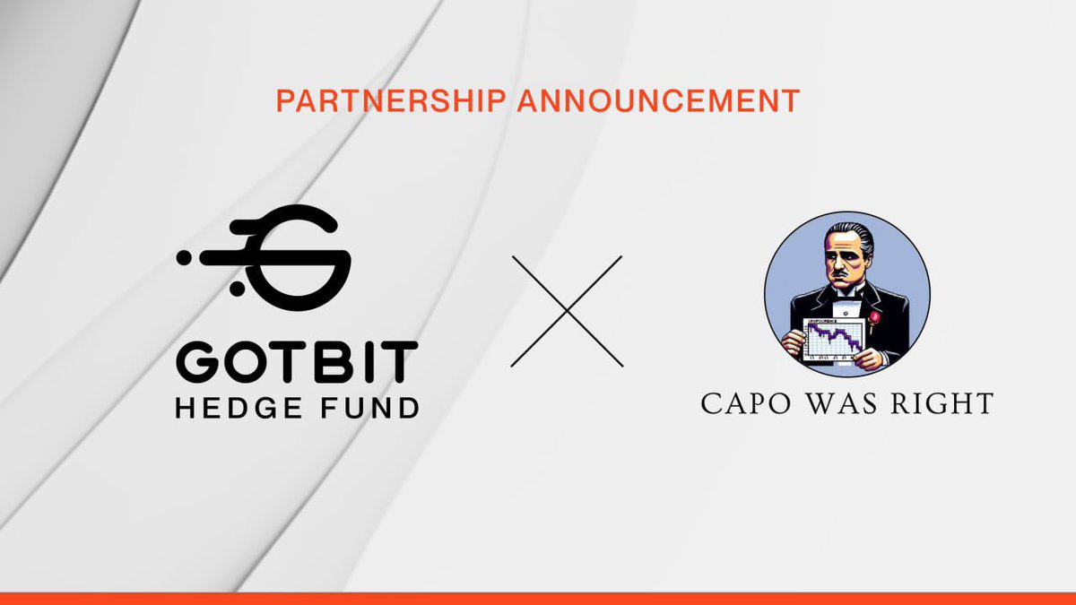 Gotbit Hedge Fund is excited to announce a partnership with 
<a href="/cwrtoken/">Capo Was Right</a>

Capo Was Right, with a distinctly ironic flair, is a Solana-based memecoin poised to front-run the meme market in this bull run.

Gotbit will help $CWR with market-making and advisory on CEXs