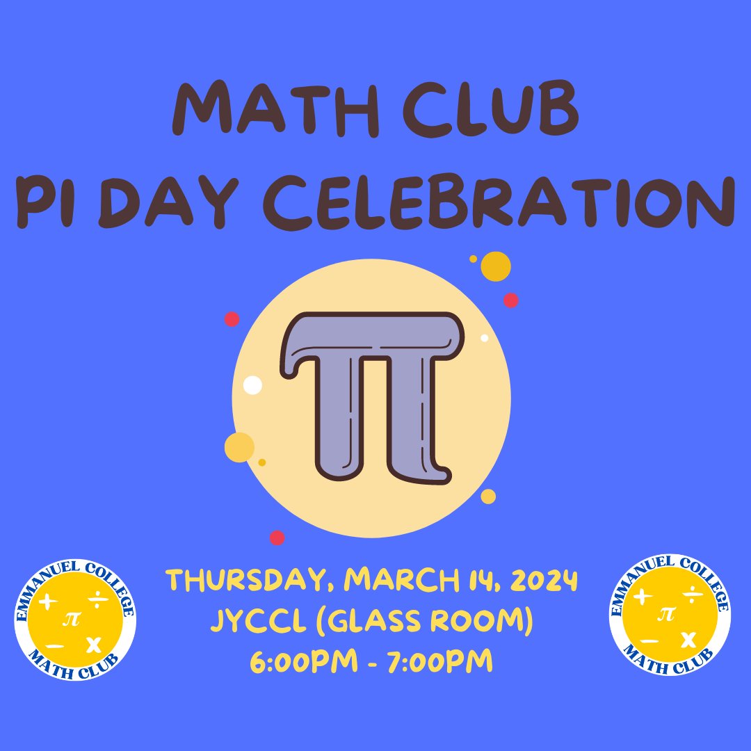 Emmanuel College Mathematics Department tweet media