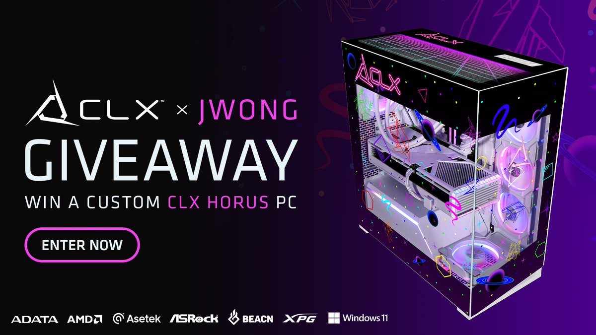 JWonggg's tweet image. Need a new PC to play fighting games?! Here is a PC giveaway!!! 

Shout outs to @CLXGaming for the opportunity to give yall a chance to win a custom Arcade Themed Horus PC. 

LIKE
REPOST
TAG A FRIEND

Enter now!! clxgaming.com/giveaways

ALSO CHECK AT MY CUSTOM PC OMGGGGG
