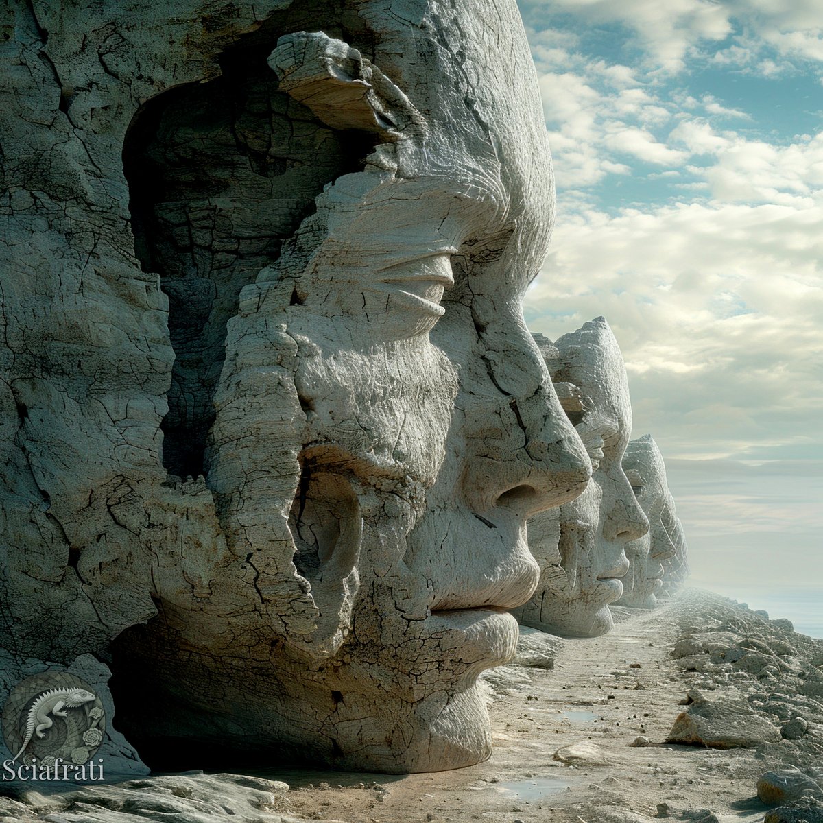 "the Path of the Giants".

#AIArtwork #AIArtistCommunity #AIArtCommunity #Midjourney #Photoshop #DigitalArt #Photography