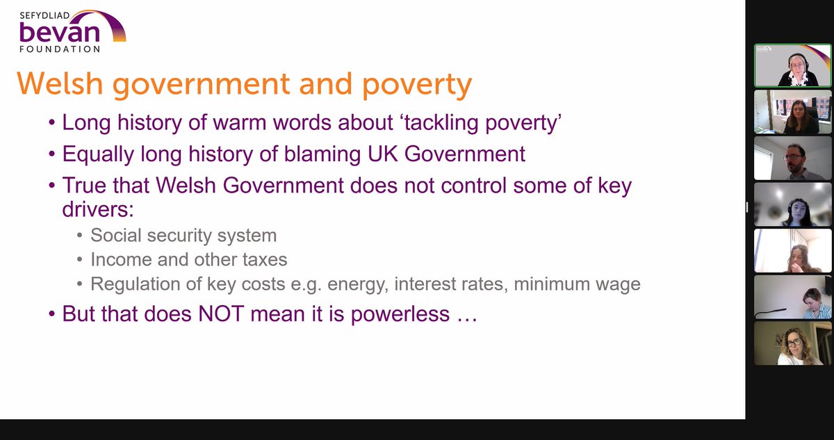 Diolch to everyone who attended the Senedd Cross Party Group on Human Rights today. An important discussion led by @vwinckler @BevanFoundation focussing on human rights impacts as an approach to tackling poverty.