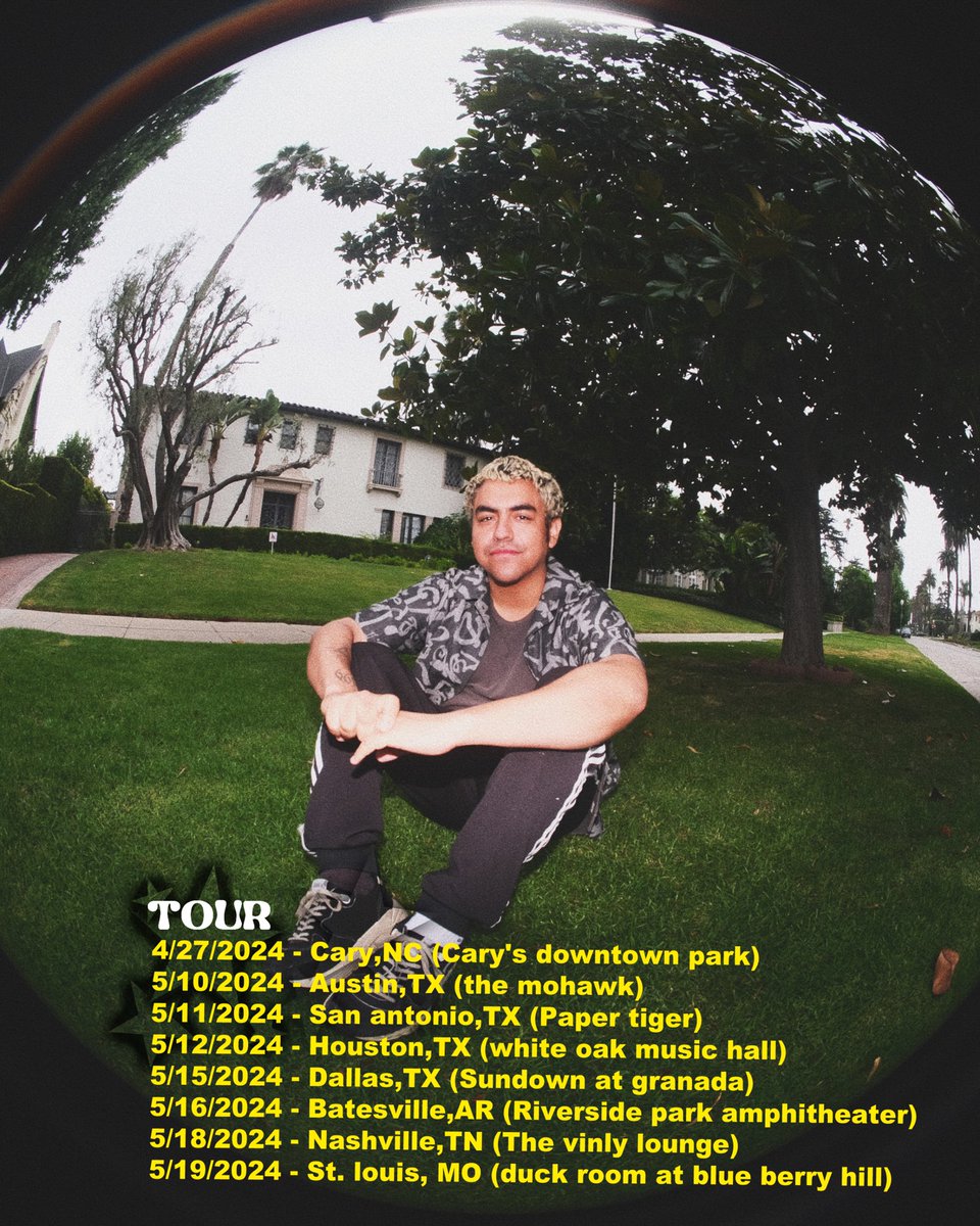 Going on a little tour<3 Tickets on sale Friday!