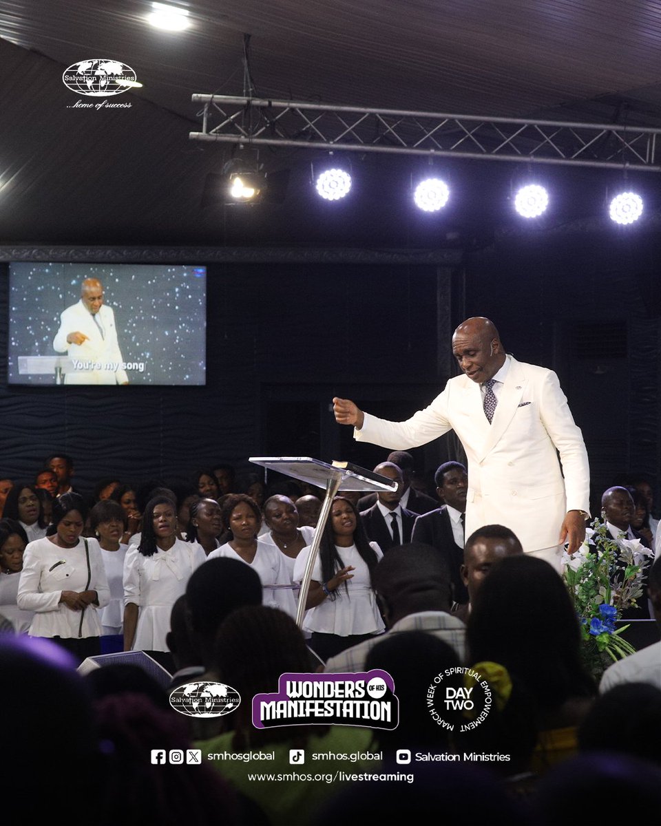 smhosglobal's tweet photo. The Holy Spirit moved in our midst tonight in a fresh move and a heavy impartation of the Spirit of Wisdom. No doubt, our lives are changed forever.

Thank you for being a part of the service. Remember to join in tomorrow.

#SMHOS #SalvationMinistries SalvationMinistries https://t.co/TKGq0e3ZVc