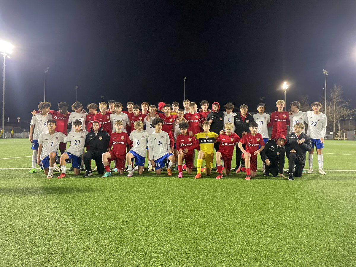 Not the result, 2:0, we had hoped for but great game with three 25 minutes halves against a very strong and disciplined VfB Stuttgart #U15 team. We learned a lot and look forward to a potential rematch during @dallascup in two weeks @VfB_int @SolarSoccerClub @jungundwild