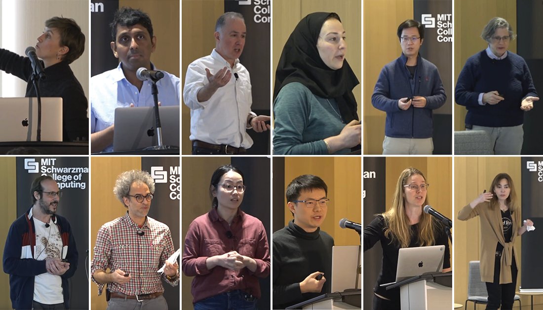 Videos from our recent Expanding Horizons in Computing series are now live! Check out talks by MIT faculty on exciting areas of computing and AI, from security, intelligence, and deep learning to design, sustainability, and policy. bit.ly/ExpandingHoriz…