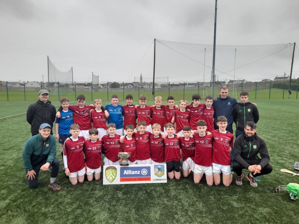 Well done to South Limerick on winning the Mackey cup today in front of a large crowd in Mick Neville Park. We are delighted for our students Gavin and Pauric, who represented our school. Congratulations boys and thank you to all the coaches for all the work you put in with them.