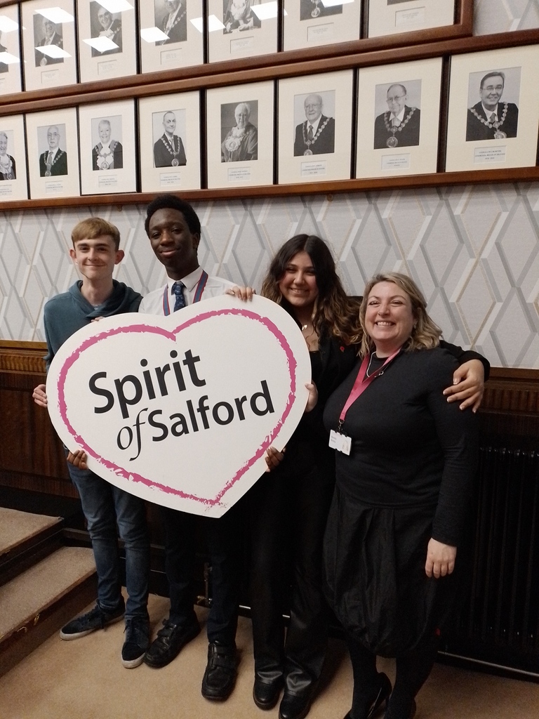 We are so lucky to have such great representatives in Salford. We are sad to see Paaniz leave us in her role of Young Mayor, but looking forward to seeing what David and Mark have in store this year. Want to be part of the Youth Council, get in touch martyn.shaw@salford.gov.uk