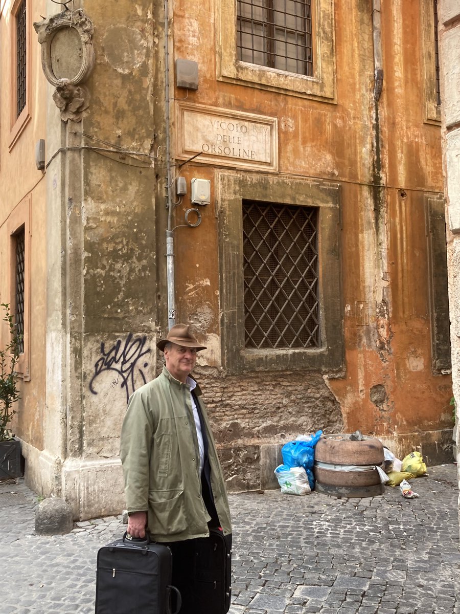 Undercover bookseller in Rome
