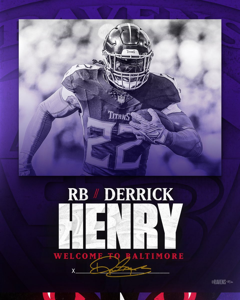 We have agreed to terms on a two-year contract with  <a href="/KingHenry_2/">Derrick Henry </a> ❗