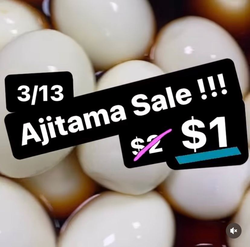 MenyaUltra's tweet image. 🎈Ajitama egg is $1 today at Claremont and UTC !!🤤 
*Limited 3/eggs per 1 ramen order
🍜Clairemont 11-2pm / 5-9pm
🍜UTC La Jolla 11-8pm 
📍Mira Mesa Closed for maintenance.
🍜menya-ultra.com
#sandiego #sandiegofoodie #bestfoodsandiego #sandiegorestaurants