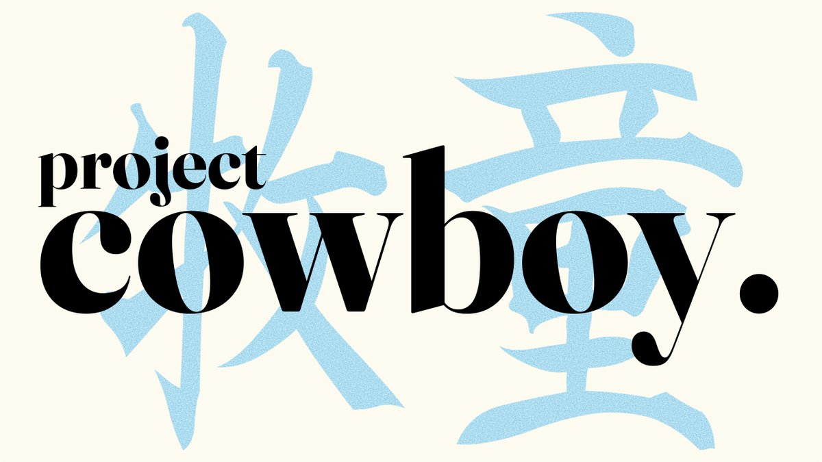 Introducing... Project Cowboy wordsbydan.com/2024/03/13/int…