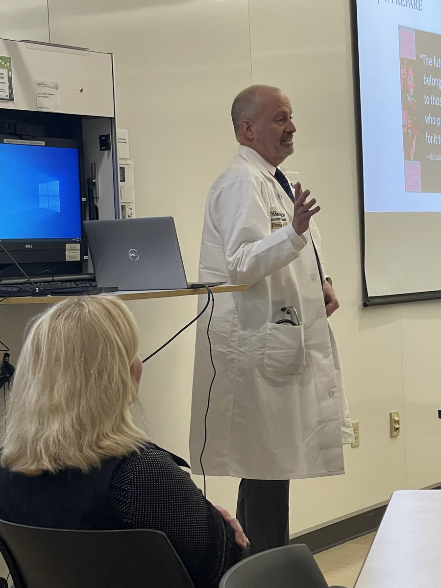abbyWUim's tweet photo. 🩺🥼🩺🥼🏆📚🫱🏻🫲🏽🫱🏻🫲🏽🥇🥼🩺🎉
Another OUTSTANDING #PDBootcamp session filled with pearls, wisdom, data, quotes, stories, deep reflection & engaging discussion! Tremendous thanks to our #MedEd heroes @WUSTLmed’s own @AagaardEva & @WUDeptMedicine @WUNephrology @HumphreysLab! #BeAGiver https://t.co/b7BCoyjlKO
