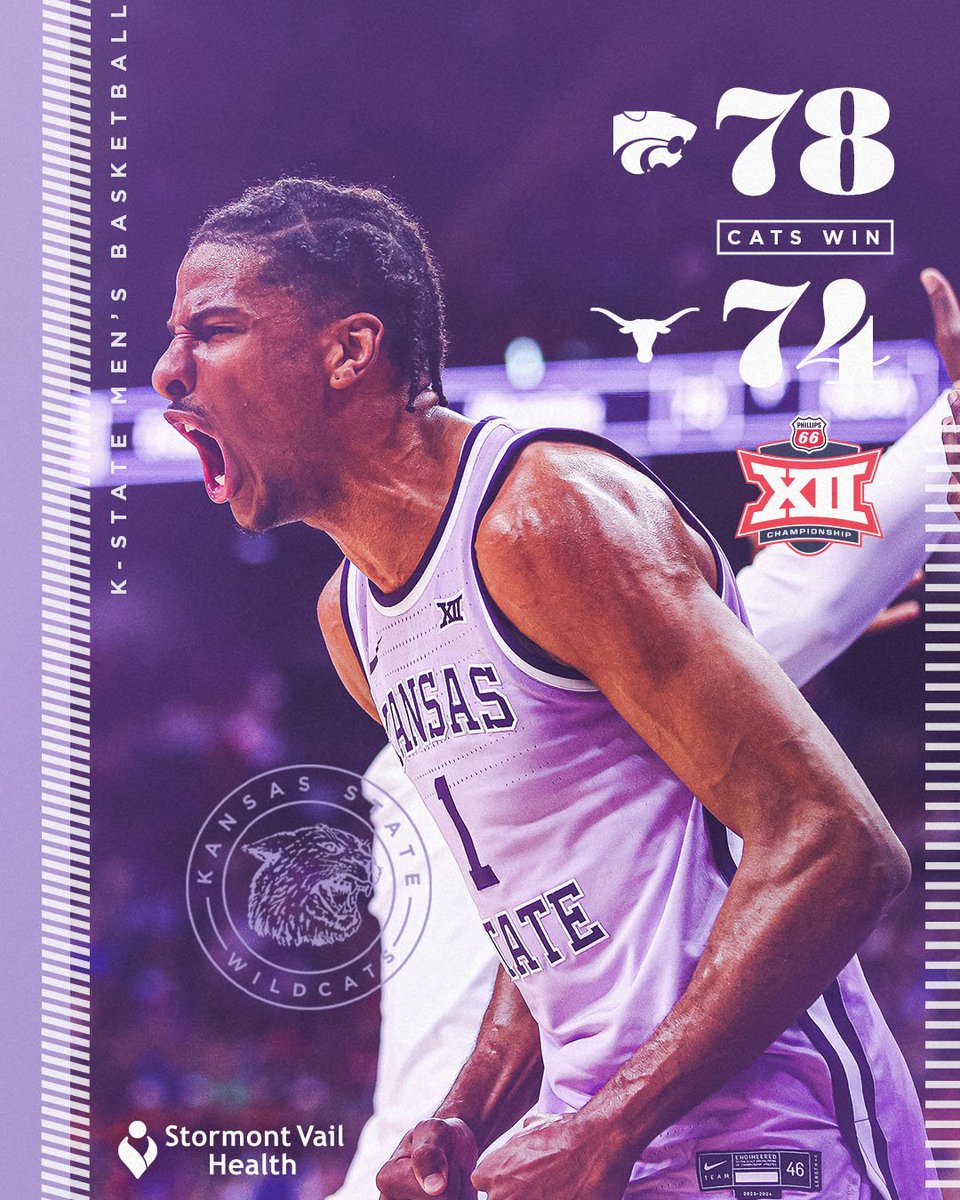 CATS WIN in KC!!!

#KStateMBB x <a href="/Big12Conference/">Big 12 Conference</a>