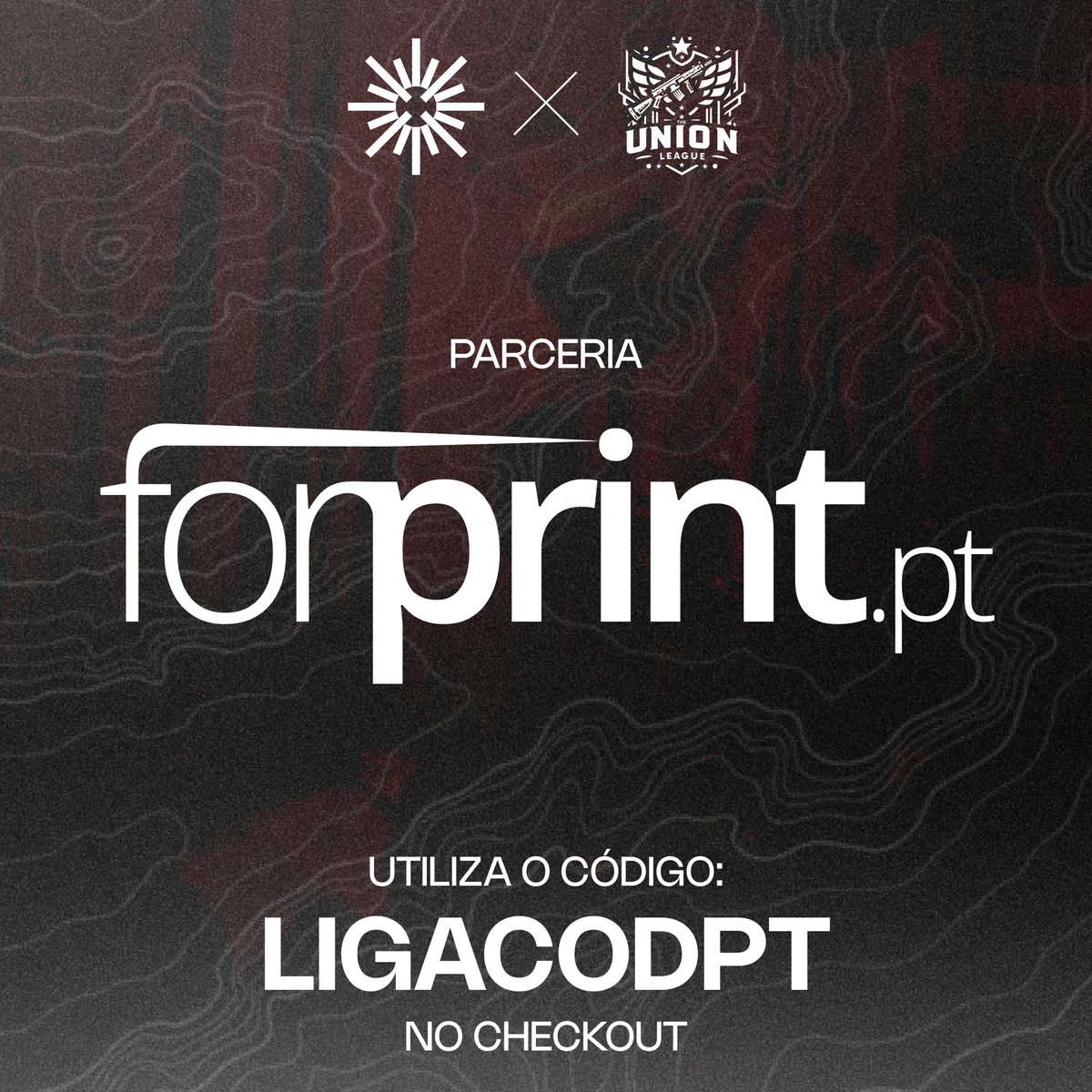 LIGA COD PT | NOVA PARCERIA
E apresentamos a nova parceira da LIGA COD PT × UNION LEAGUE!

Ao utilizares o código LIGACODPT terás um desconto de 10% em qualquer compra em forprint.pt!

#forprint #ligacodpt