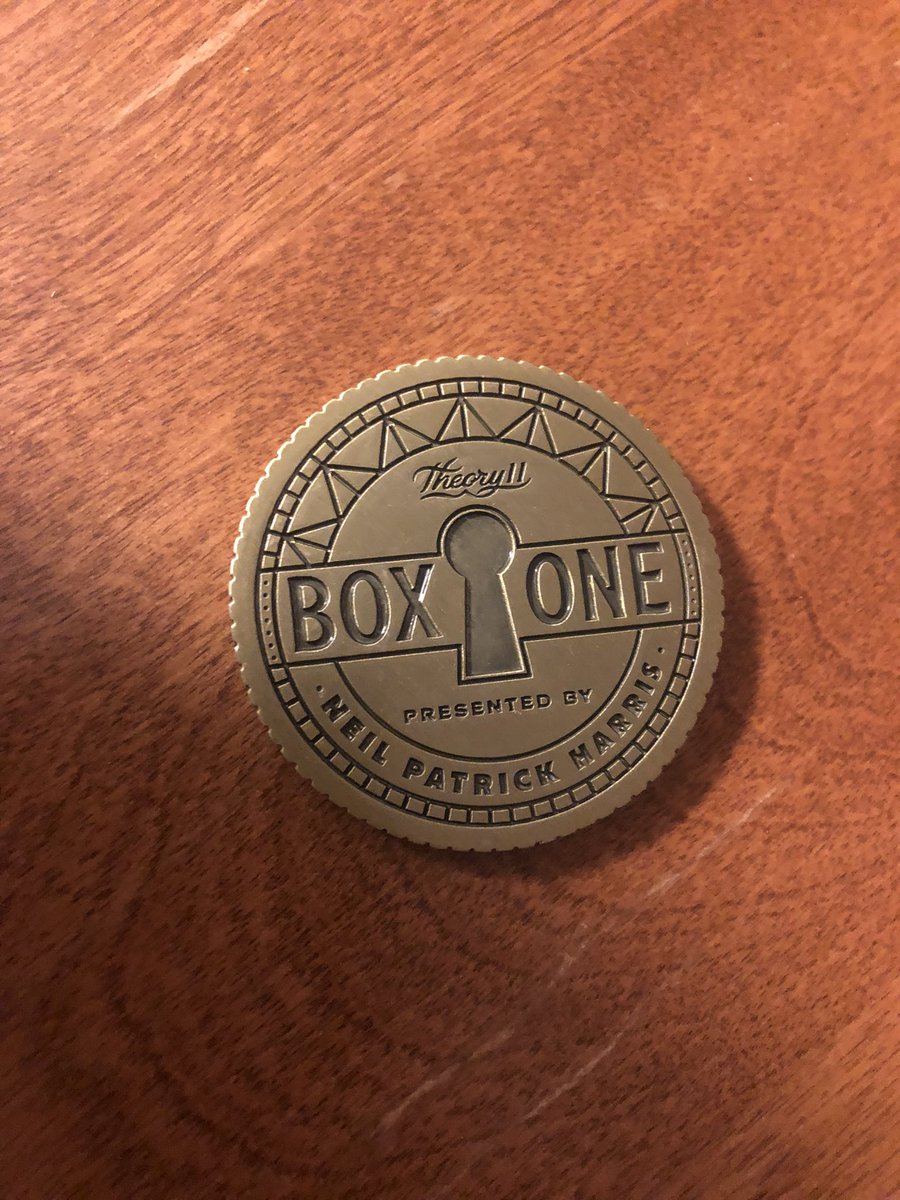 ILockhartI's tweet photo. Solved it! BOOM. @ActuallyNPH @theory11 #theory11 #boxone

This was actually so cool and creative. https://t.co/bA9Gt3Qj4J