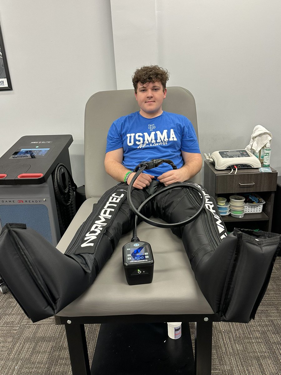 Continue to get better and work on fixing this setback,  because of  the PT team at Alliance  Orthopedics.  Tough session of stretching for range of motion, cupping, scraping and Normatec Compression Boots tonight. Best days are ahead!