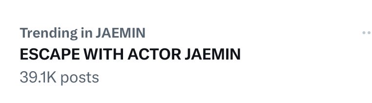 user13082000_'s tweet photo. Still trending
ESCAPE WITH ACTOR JAEMIN
#JAEMIN #NCT재민
#NCTDREAM_ESCAPE_Ch4 https://t.co/FjYHTlPaqq