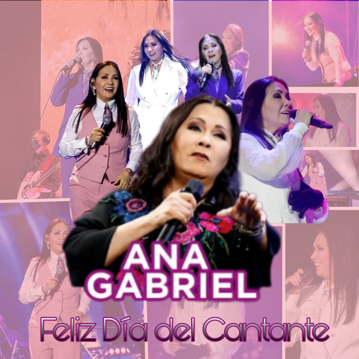 13 de Marzo Día del cantante, Muy Feliz día a la mejor @ANAGABRIELRL que vibramos una y otra vez al subir un escenario con canciones que llegan al Alma. 💥🎵

#13deMarzo #diadelcantante #anagabrielyendaviviente

Te Amamos Reina💫👑