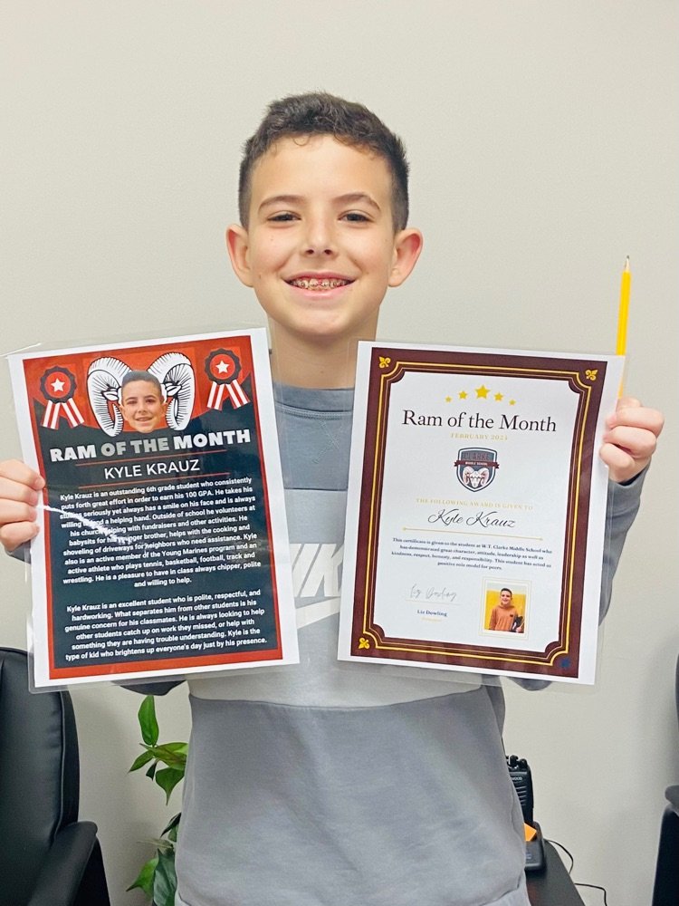 W.T. Clarke Middle School tweet media