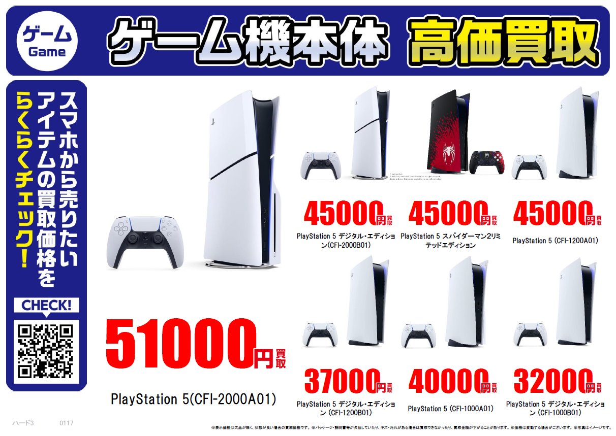 PS5 PlayStation 5 Sony CFI-1200A CFI-1200B Console Disk or