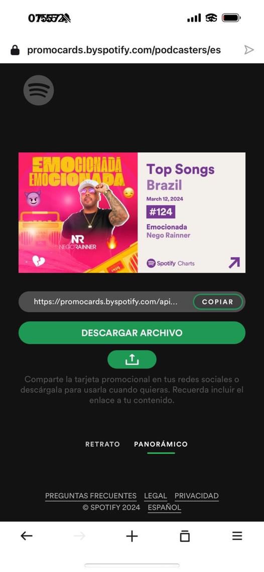 AltosFuxicos's tweet photo. Música EMOCIONADA do nego rainner bate top #100 no Brasil , será mais um hit ? Ou será que é o robô do Léo dias ??? https://t.co/UbaiJ4yNux