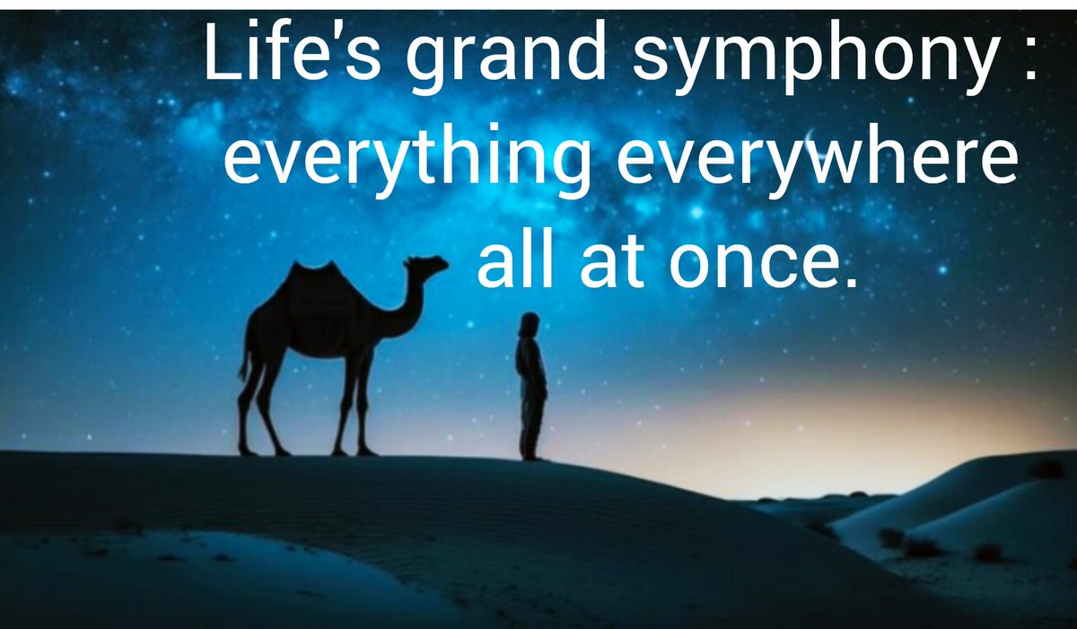 calm_greenry's tweet image. Life&apos;s canvas painted with the strokes of infinity : everything everywhere all at once.✨
#everythingeverywhere