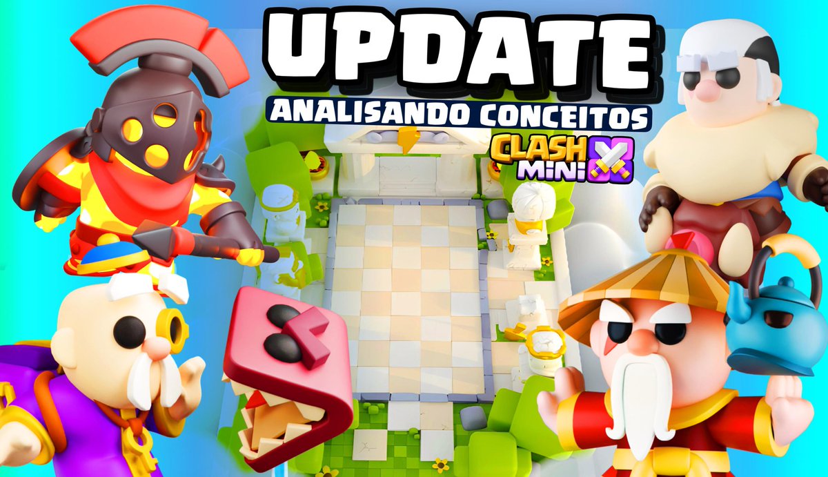Enquanto uns falam que #ClashMini sera cancelado, eu venho trazer um react de uma das melhores atualizações feitos por fans do jogo !  

Link: youtu.be/NwqTokVnCwg?si…