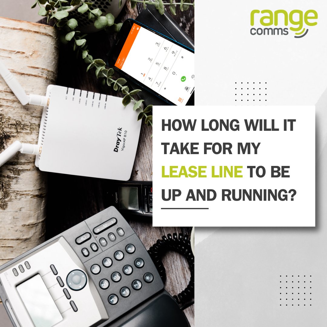 rangecomms's tweet image. The installation of your leased line depends on various factors.💚

Contact us today at info@rangecomms.co.uk to learn more about the timeline for your leased line installation and how we can support your connectivity needs! 🚀

#LeasedLine #BusinessConnectivity #rangecomms
