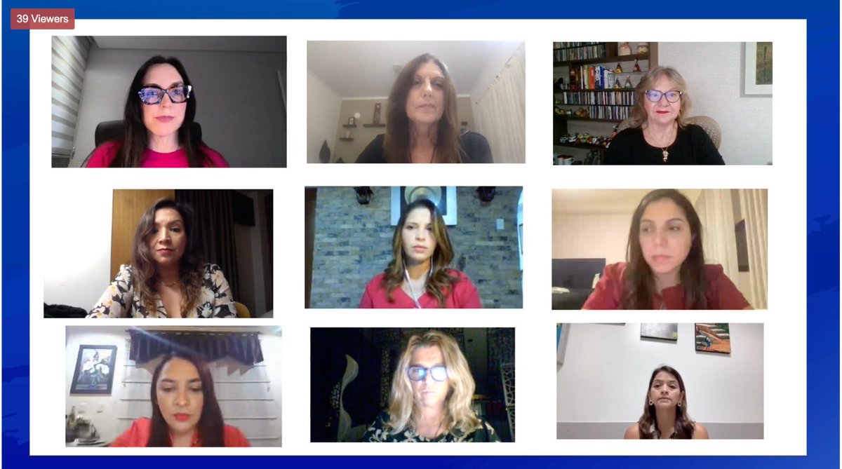 #WebinarLAHRS Panel de discusión #WIC 💃🏽💪🏼 @MValentino1965 @CarinaHardy4 @MejiaEliany @yolyabreuh