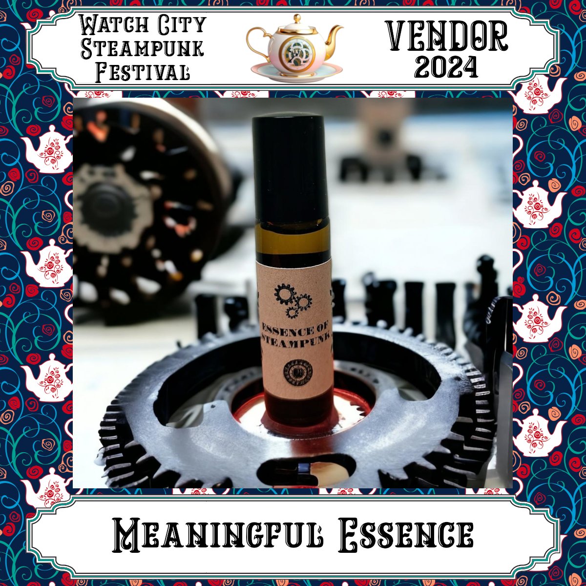 Today's featured vendor is Meaningful Essence, who creates geek-themed essential oils. Learn more at etsy.com/shop/meaningfu…