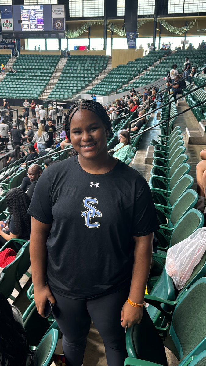 🗣️Proud of this Creek Girl!!  7th place in the STATE!!