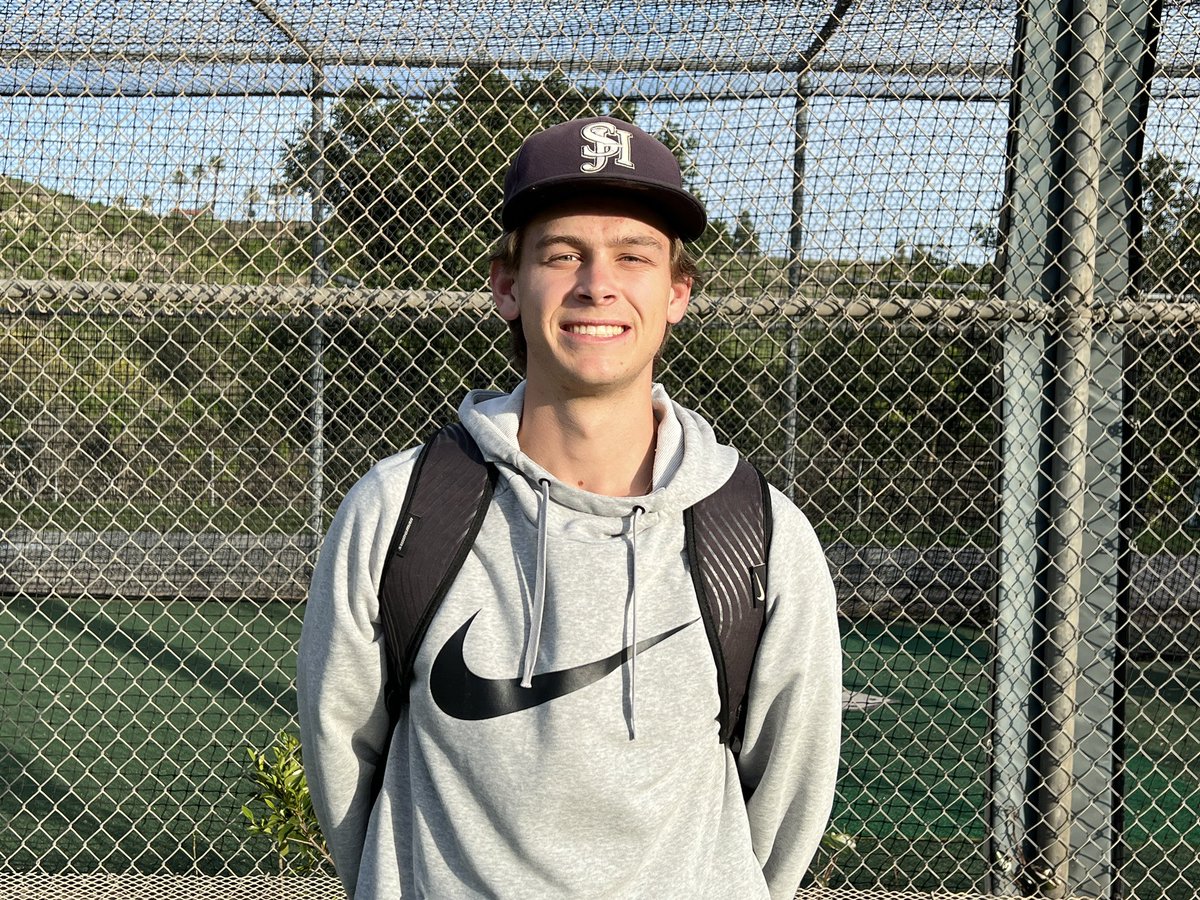 Michael Huntley (@mikehuntley63) on Twitter photo San Juan Hills beats Aliso Niguel 1-0.
UCI commit Dane Grant (below) 5IP, 0R, 6K. Four straight shutouts for the Stallions. Haven’t allowed more than 1 run in 10 straight games. Great pitching staff <a href="/ocvarsity/">ocvarsity</a> <a href="/sjhhs_baseball/">San Juan Hills Baseball</a> <a href="/SteveFryer/">Steve Fryer</a> <a href="/latsondheimer/">eric sondheimer</a> <a href="/LesLukach/">𝐋𝐞𝐬 𝐋𝐮𝐤𝐚𝐜𝐡</a> <a href="/SouthOCsports/">South OC Sports</a> San Juan Hills beats Aliso Niguel 1-0.
UCI commit Dane Grant (below) 5IP, 0R, 6K. Four straight shutouts for the Stallions. Haven’t allowed more than 1 run in 10 straight games. Great pitching staff <a href="/ocvarsity/">ocvarsity</a> <a href="/sjhhs_baseball/">San Juan Hills Baseball</a> <a href="/SteveFryer/">Steve Fryer</a> <a href="/latsondheimer/">eric sondheimer</a> <a href="/LesLukach/">𝐋𝐞𝐬 𝐋𝐮𝐤𝐚𝐜𝐡</a> <a href="/SouthOCsports/">South OC Sports</a>