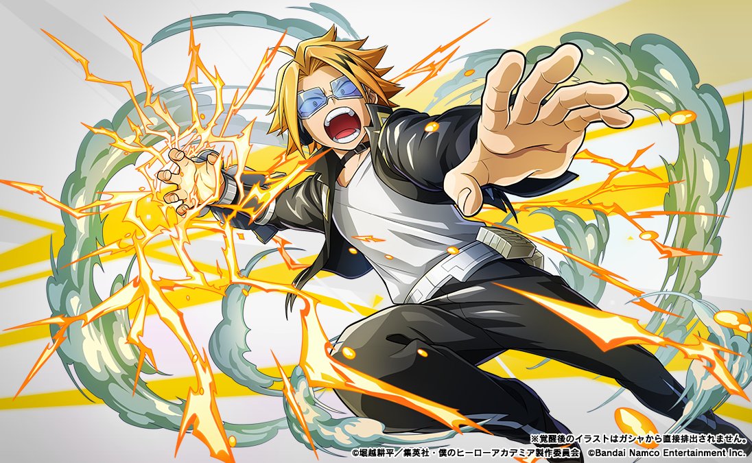 ヒロアカ　上鳴電気　フォトカード 僕のヒーローアカデミア 上鳴 電気 フォトカード＆ステッカー