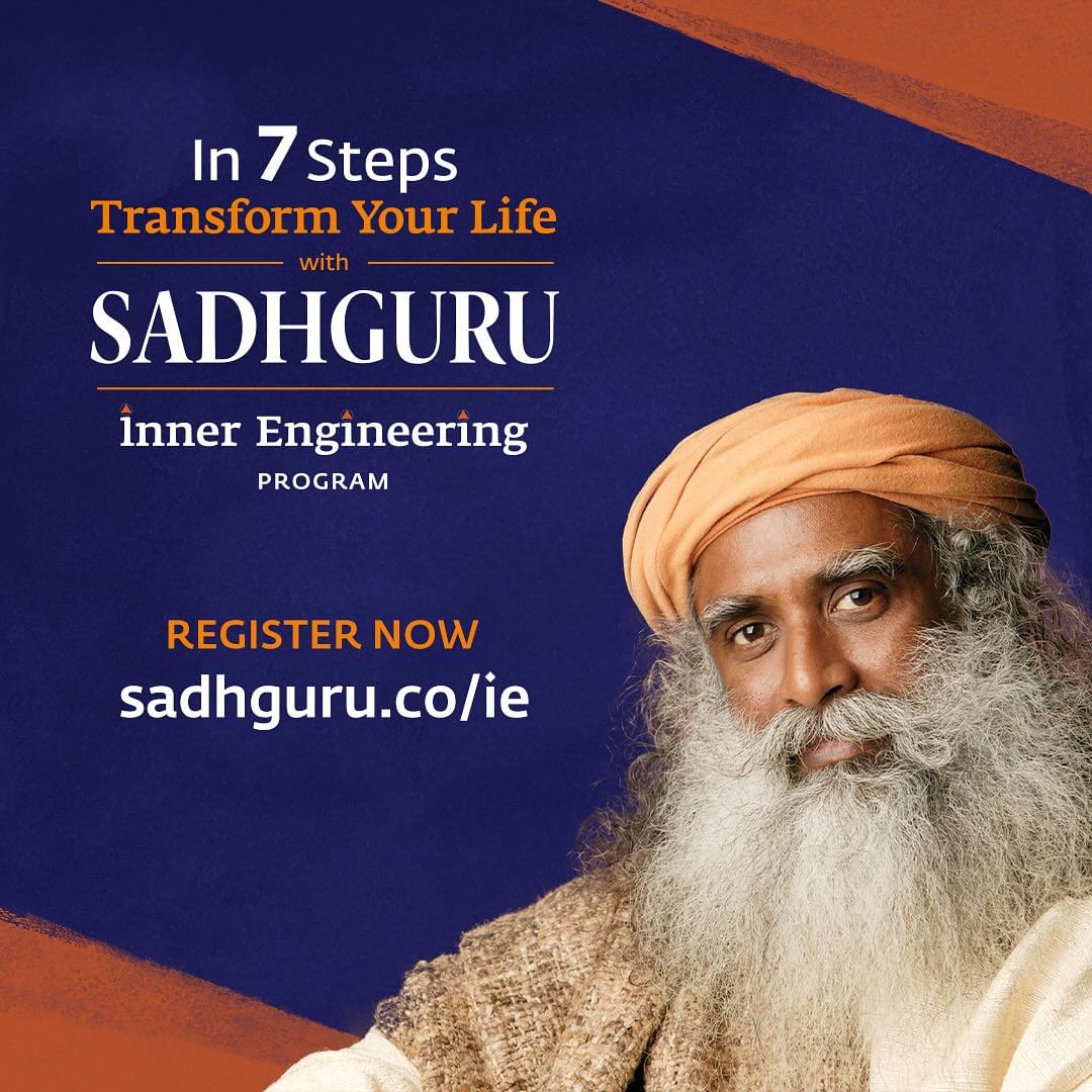 Danjomeniz's tweet photo. @ishafoundation #ConsciousPlanet
#7stepswithsadhguru
#ingenieriainterior
#InnerEngineering https://t.co/2MDeiXWaoR