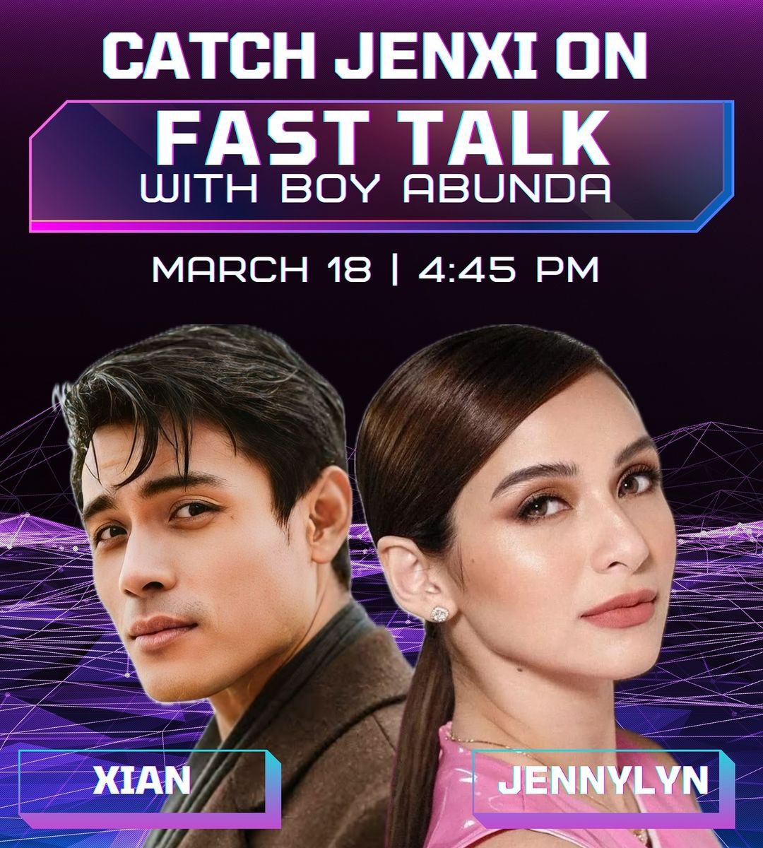 xianlimfanpage_'s tweet photo. For Xian Lim and #JenXi fans everywhere, Xian Lim + Jennylyn Mercado will be interviewed live on Fast Talk with Boy Abunda! The new date and time is March 18 at 4.45 pm.
@XianLimm
@MercadoJen
@FastTalkGMA
#LoveDieRepeat #XianLim #XianLimm #JennylynMercado #FTWBAJenXi https://t.co/9lZ4dyd9Wl
