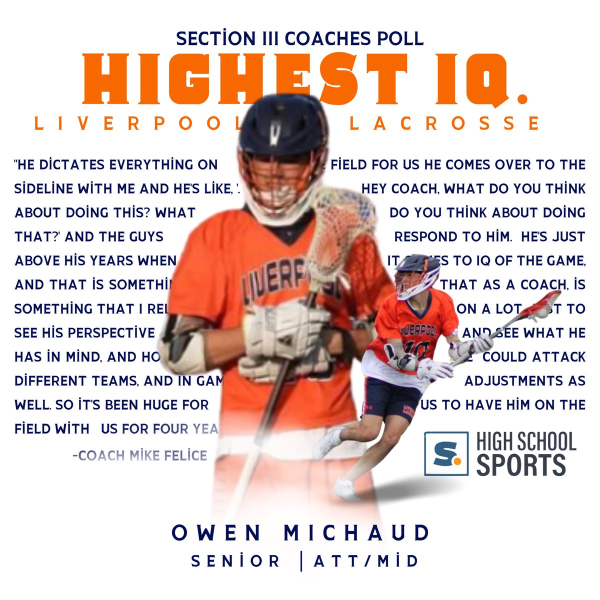 Liverpool Boys Lax (@lpoolhsboyslax) on Twitter photo Section III boys lacrosse coaches tell <a href="/syracusedotcom/">syracuse.com</a> which of their players had the highest lacrosse IQ, knowing how to make the right play.
#gottabelieve Section III boys lacrosse coaches tell <a href="/syracusedotcom/">syracuse.com</a> which of their players had the highest lacrosse IQ, knowing how to make the right play.
#gottabelieve