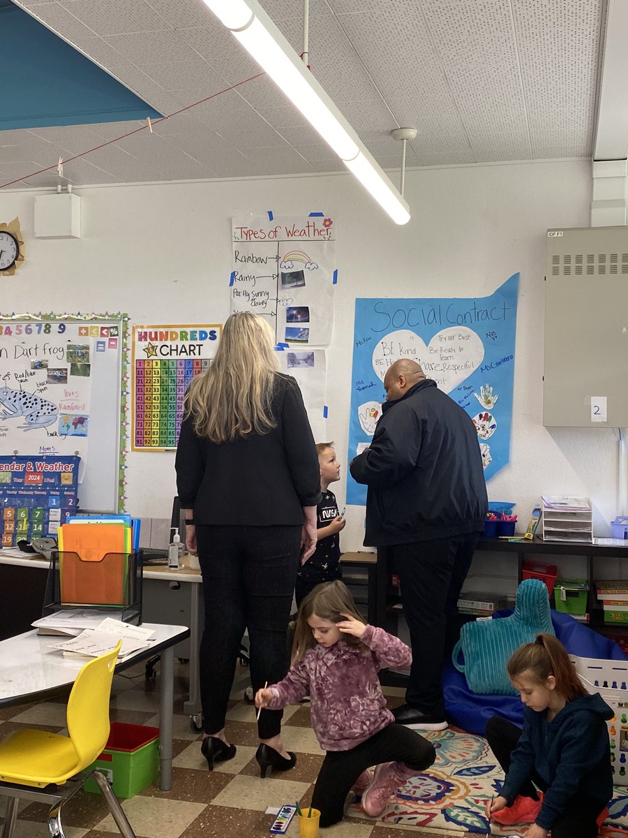 Special visit from @GCC_Charters founder @clpcharter and Superintendent/CEO @gcc_jsample to see all the amazing things we are doing. #gcc_charters @IHeartCKH #cccstk8 #phoenix