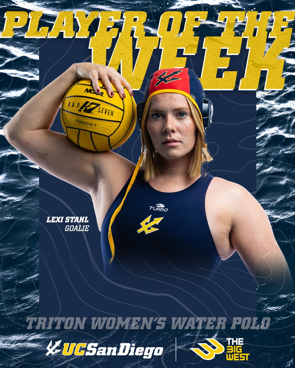 Congrats Lexi, well-deserved! More at UCSDTritons.com! #GoTritons #NCAAWWP @NCAA_Water_Polo