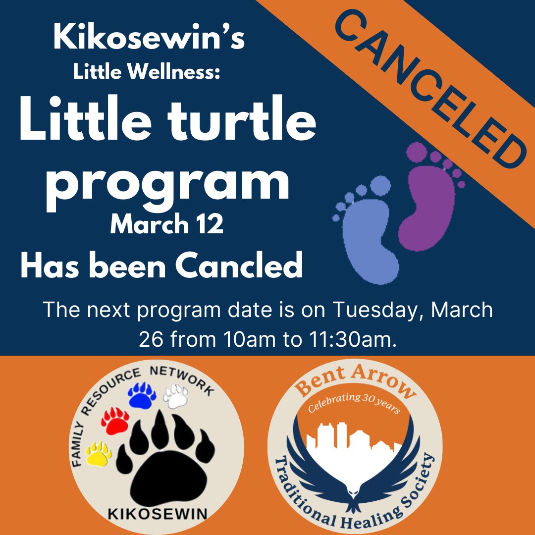 Unfortunately, our Little Turtle program scheduled for the 12th will not be continuing, but we're excited to announce our next session happening on Tuesday, March 26 from 10am to 11:30 a.m. Don't miss out on the chance to nurture wellness and community with us!