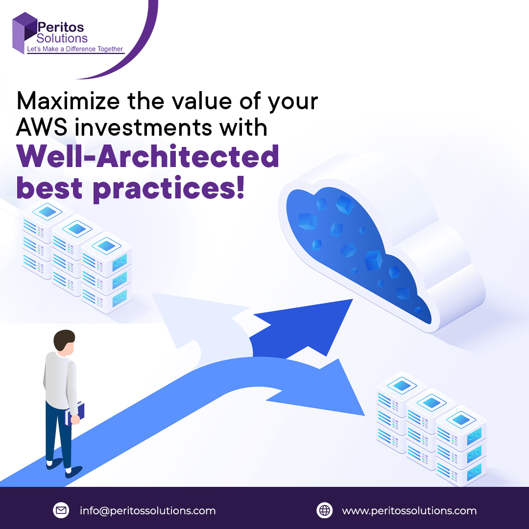 Peritos_sol's tweet image. 🚀 Maximize the value of your AWS investments with Well-Architected best practices! 💪 Secure your discounted review today and ensure your cloud architecture is finely tuned for success. 🌐 
#AWSWellArchitected #CloudFramework #TechExcellence