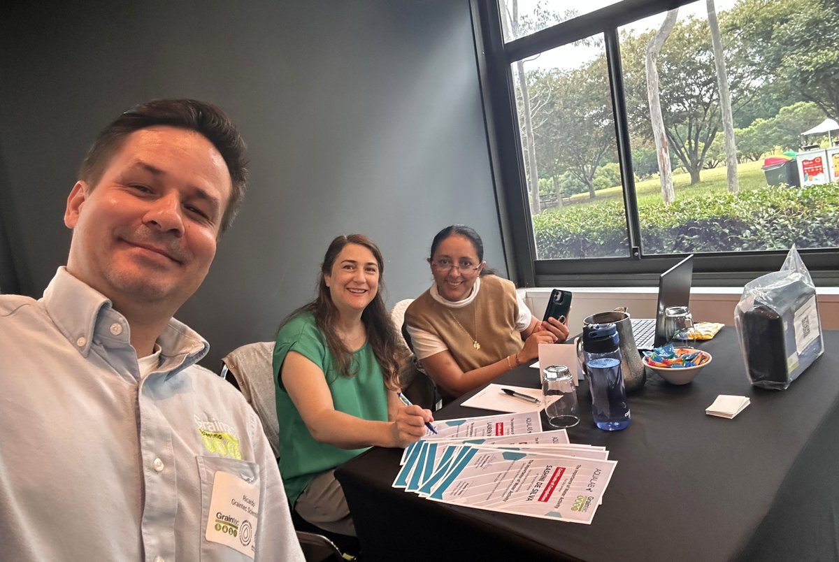 graintec's tweet image. MORE HIGHLIGHTS: The Importance of #WaterActivity Seminar feat. Mary Galloway, lead scientist of #AquaLab USA, held yesterday in Sydney.

The full day event delved into the intricate relationship between moisture control, water activity, food quality and safety.